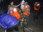 Flood relief efforts in Hubei province