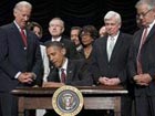 Obama signs financial regulation reform bill into law
