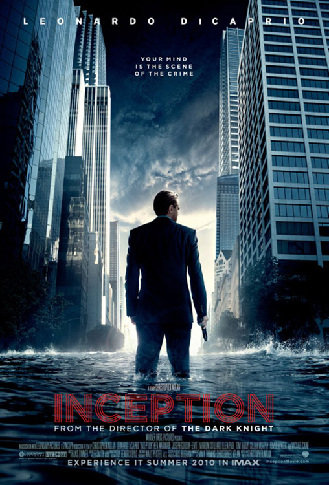 The poster of movie 'Inception'