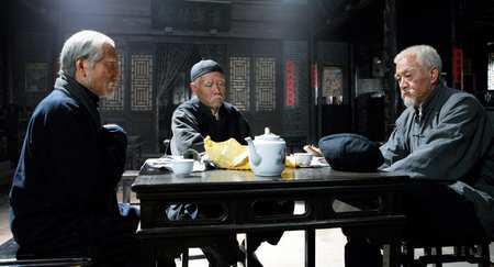 Scenes from the TV series Teahouse.