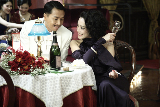 Donnie Yen and Shu Qi in the film