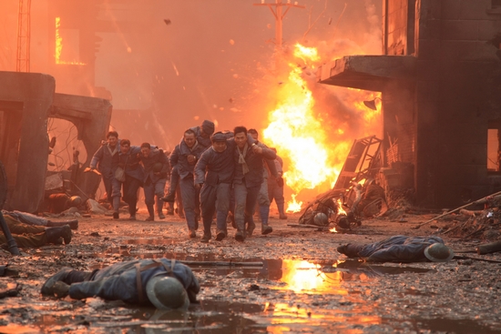 The European battlefield in the film