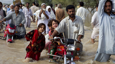 One million left homeless by horrible floods in Pakistan