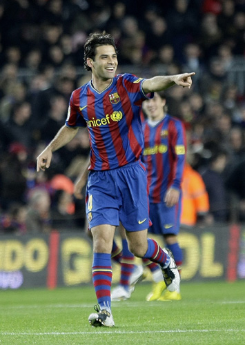 File photo of Barcelona defender Rafael Marquez (Xinhua/Reuters File Photo)