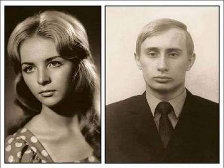 Vladimir Putin and his wife.[forum.xinhuanet.com]
