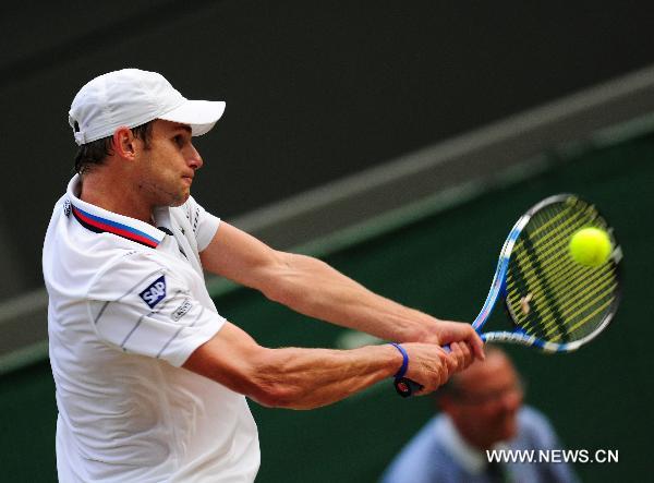 Andy Roddick (Xinhua file photo)