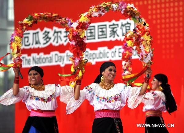 National Pavilion Day of Ecuador celebrated