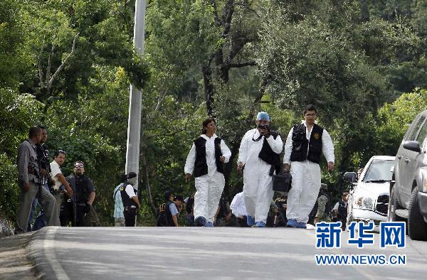 Security forces found the body of a slain mayor on Wednesday near Mexico's richest city, days after he was abducted by hitmen in the latest attack on a public official from increasingly bold drug cartels.