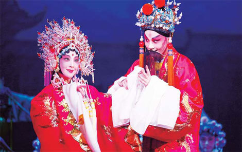 Zhang Jun stars in a Kunqu play.