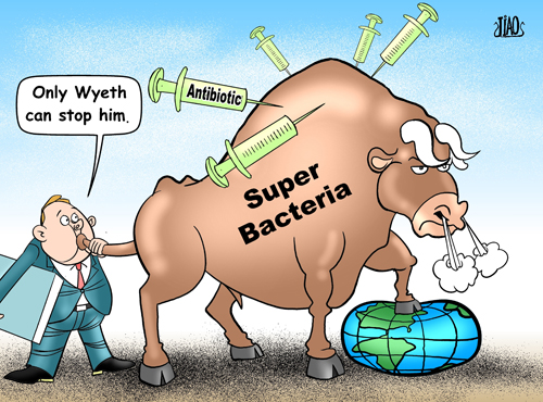 Superbug hysteria  [By Jiao Haiyang/China.org.cn]