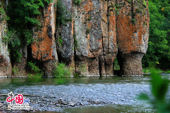 Photo shows the beautiful scenery of Tangwanghe National Park. Located in the dense forest of the northeastern province of Heilongjiang, it is China&apos;s first national park. [Photo by Zhang Aidong]