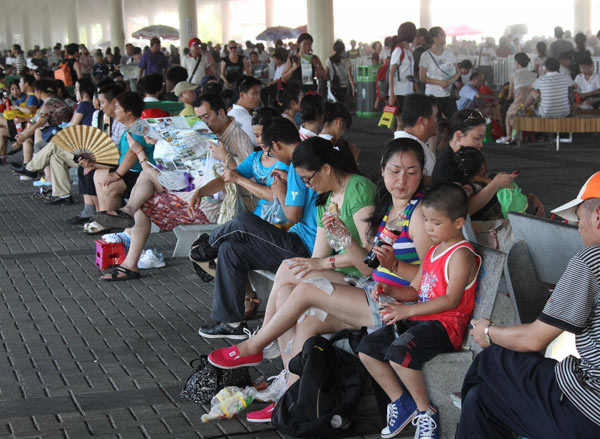 Seats double at Expo Park's rest areas