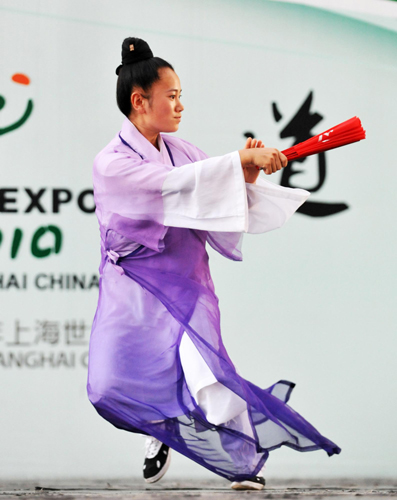 Chinese martial arts showcased at Shanghai Expo
