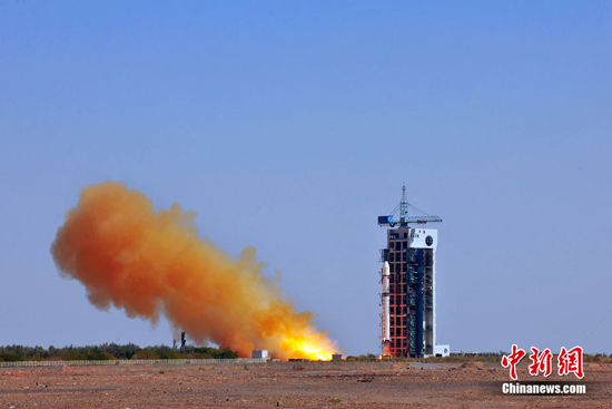 China successfully launched a mapping satellite, &apos;Mapping Satellite - I,&apos; from the northwestern Jiuquan Satellite Launch Center at 3:10 p.m. (Beijing time) Tuesday.