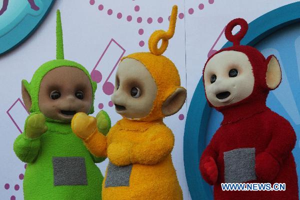 Britain's Teletubbies visits Expo Park!