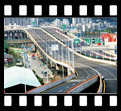 The Yantian Port section of Shenzhen expressway opens to traffic in 2008.