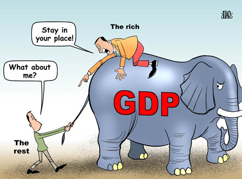 GDP galloping along [By Jiao Haiyang/China.org.cn]