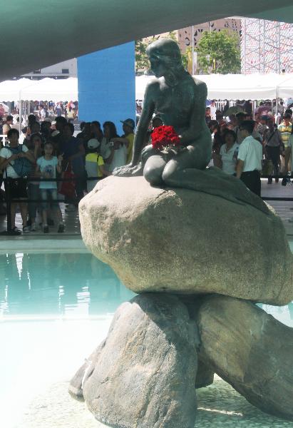 Celebrations mark 97th birthday of 'Little Mermaid' at Expo