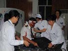 Yichun hospitals treat crash victims