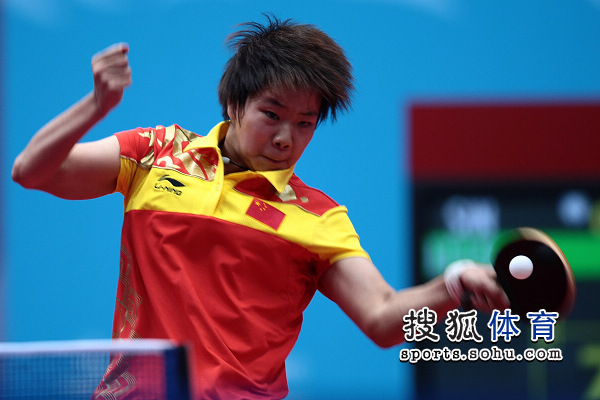 China's Gu Yuting claims women's singles title in table tennis on Aug 23 at Youth Olympic Games in Singapore. [Sohu] 