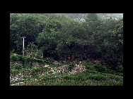 A house on the hillside in Pandi village. [China.org.cn]