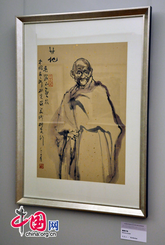 'Gandhi' by Wu Weishan.