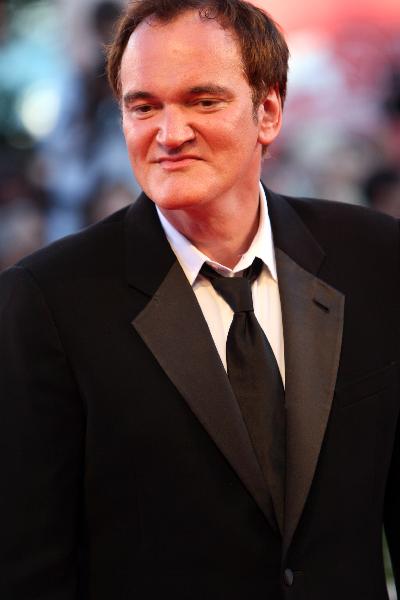 U.S. Director and President of tthe 67th Venice Film Festival jury Quentin Tarantino arrives for the screening of 'the Black Swan' on the opening day of the 67th Venice Film Festival in Venice, Italy, Sept. 1, 2010.