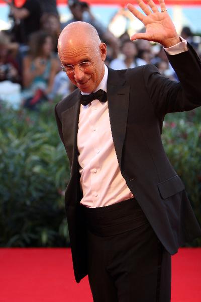 Italian director Gabriele Salvatores, jury member of Main Competition Award, walks on the red carpet on the opening day of the 67th Venice Film Festival in Venice, Italy, Sept. 1, 2010.