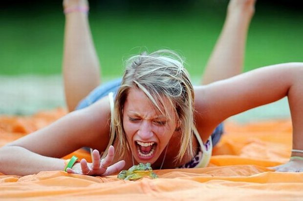 The traditional Frog Jump festival was held on August 15, 2010, in Valley City, Ohio. Since 1962, the city has held an annual contest patterned after Mark Twain&apos;s story, &apos;The Celebrated Jumping Frog of Calaveras County.&apos; [Xinhua]