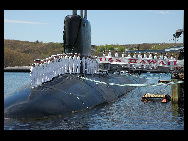 File photo of Virginia-class attack submarine USS Hawaii (SSN 776) on May 5, 2007. [Xinhua]