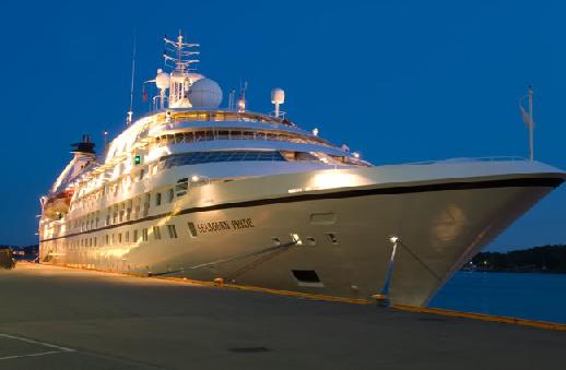 The package includes oceanview suite accommodations, classic entertainment and onboard meals.