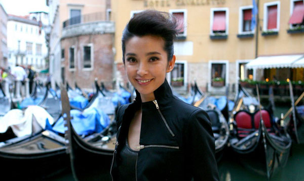 Chinese actress Li Bingbing enjoys her time in Venice, Italy. She is there to promote the film 'Detective Dee and the Mystery of the Phantom Flame', which is in competition at the 67th Venice Film Festival.