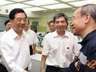 President Hu inspects Shenzhen, calling for more innovation