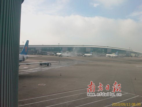 China Southern Airlines plane catches fire, no casualties