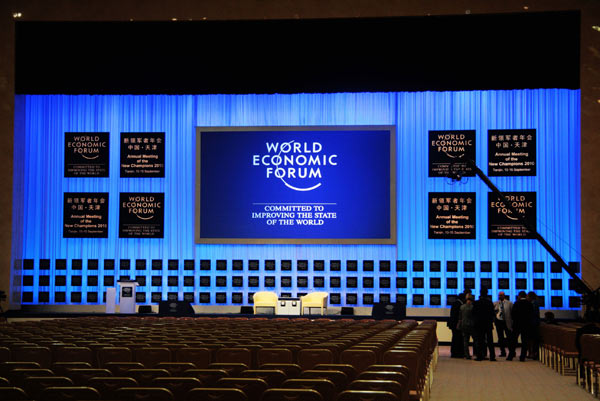 The Plenary Hall, where Premier Wen Jiabao will attend the opening ceremony as the keynote speaker.