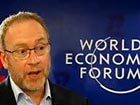 Davos attendees discuss global economy