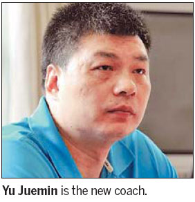 Coach Yu assumes women's volleyball hot 