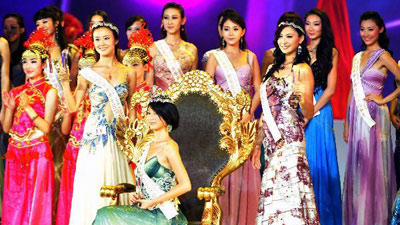 Tang Xiao wins China Pageant final of 60th Miss World