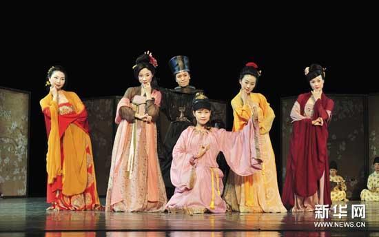 Taiwan based Han Tang Music Ensemble presented audiences with a southern musical dance show called Records of Court Entertainment Office.