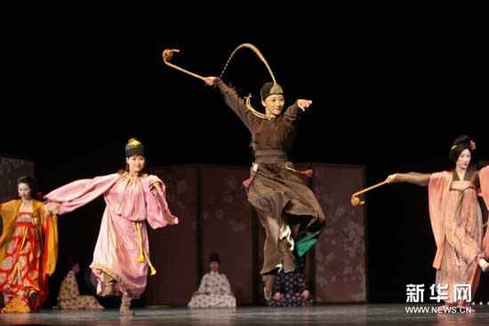 Taiwan based Han Tang Music Ensemble presented audiences with a southern musical dance show called Records of Court Entertainment Office.