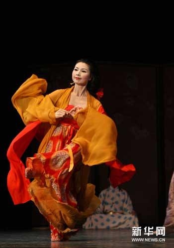 Taiwan based Han Tang Music Ensemble presented audiences with a southern musical dance show called Records of Court Entertainment Office.