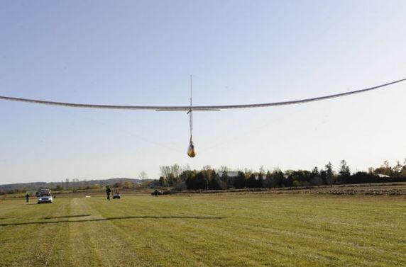 Todd Reichert, a Canadian engineering student inspired by Leonardo da Vinci's centuries-old sketches of an ornithopter, said Friday he made the first sustained flight in a human-powered, wing-flapping aircraft, AFP reported. Powered and piloted by Reichert, the craft, dubbed Snowbird, flew 145 meters in 19.3 seconds, traveling at an average speed of 25.6 kilometres per hour.