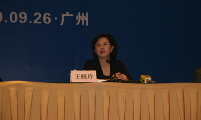 Wang Xiaoling, director of the Guangzhou Publicity Department, answers questions about the Asian Games and Asian Para Games.