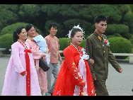 Life in the Democratic People's Republic of Korea [Photo/Sina]