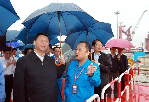 Chinese Vice President stresses reform, opening-up during tour of Shanghai