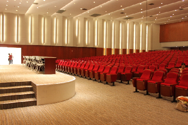 3. Press Conference Room 1 inside the Main Media Center, which can seat up to 700.