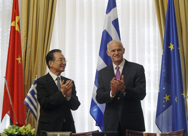 Chinese Premier in Athens for official visit