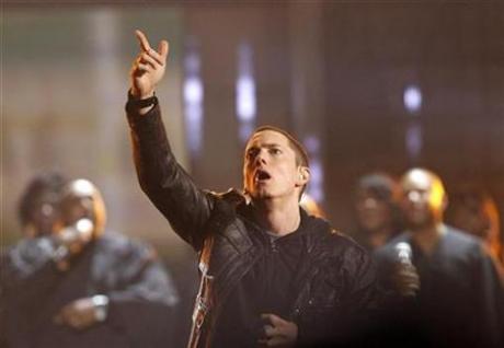 Eminem seen as top contender in Grammy race