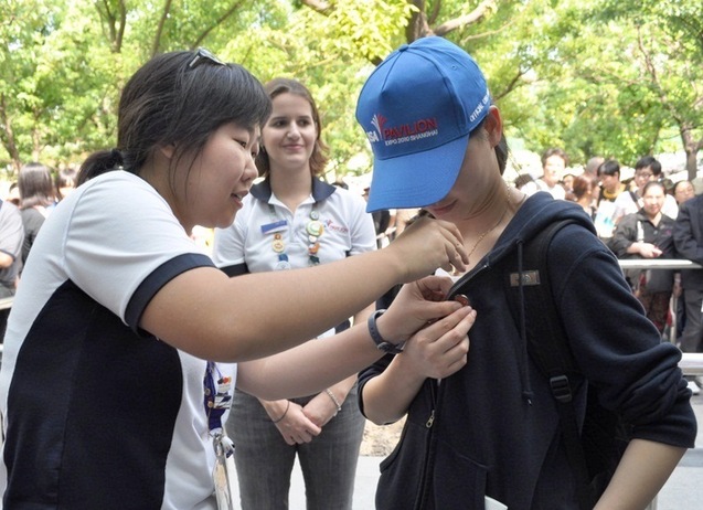 USA Pavilion welcomes six millionth visitor