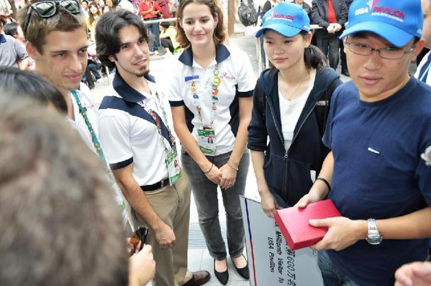 USA Pavilion welcomes six millionth visitor